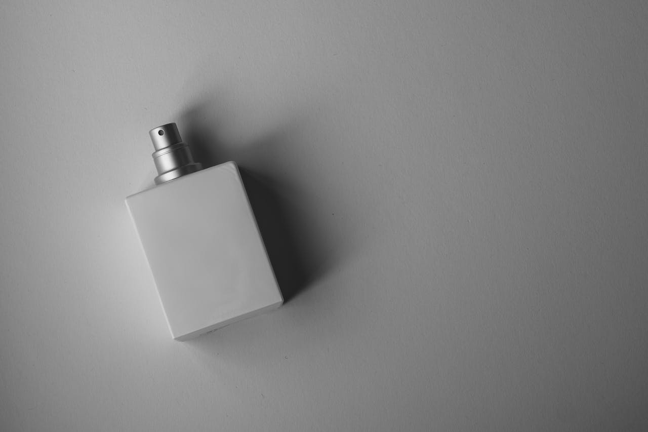 White Perfume Bottle